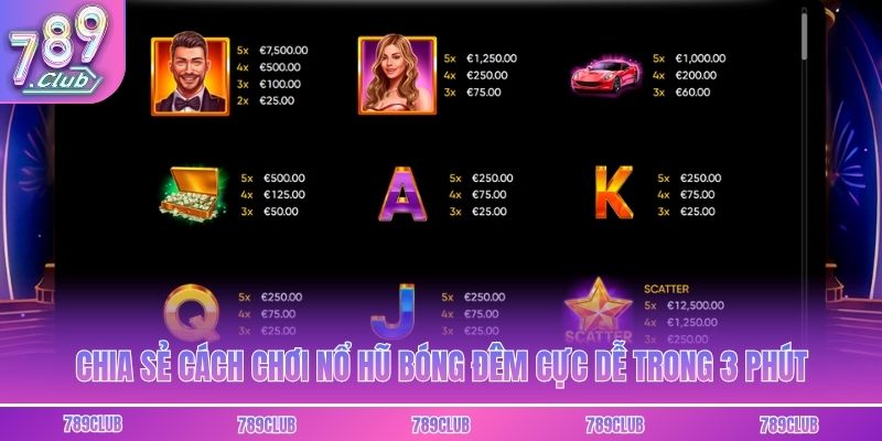 Chia sẻ cách chơi nổ hũ bóng đêm cực dễ trong 3 phút