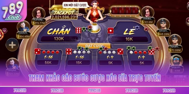 Tham khảo các bước cược xóc đĩa trực tuyến